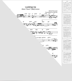 Looking up (Michel Petrucciani)