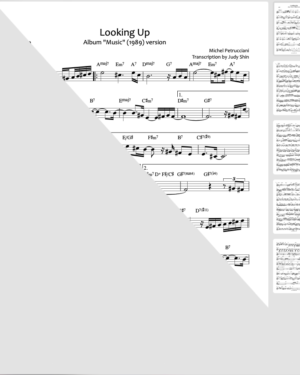 Looking up (Michel Petrucciani)